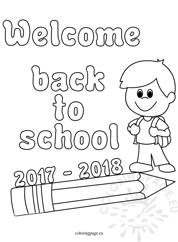 595x808 Welcome Back To School Coloring Pages Back To School Coloring