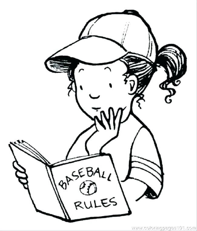 650x760 Free Baseball Coloring Pages Ideas Collection Free Printable