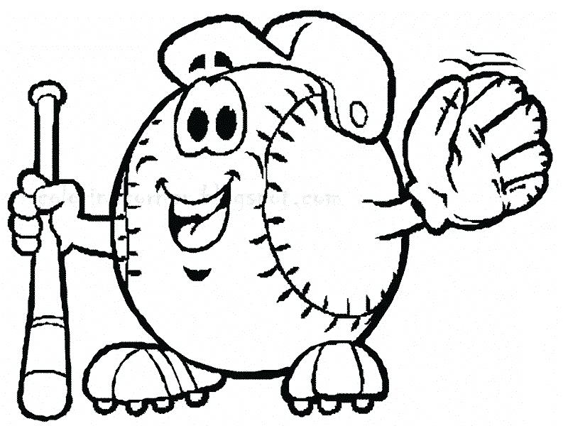 800x600 Free Printable Baseball Banner Baseball Coloring Pages Free