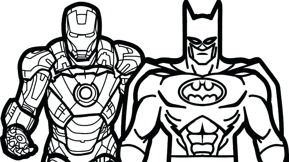 970x546 Superhero Coloring Book Superhero Coloring Pages For Kids