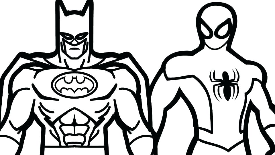 960x544 Batman Free Coloring Pages Coloring Pages Of Superheroes Bright