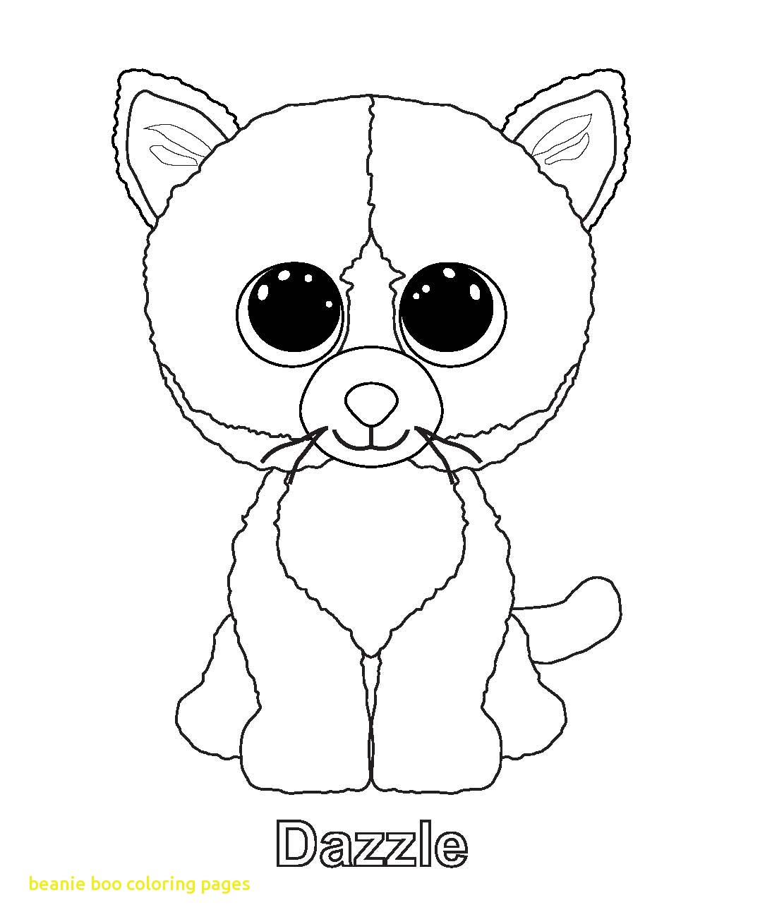 1094x1310 Beanie Boo Coloring Pages With Ty Art Gallery