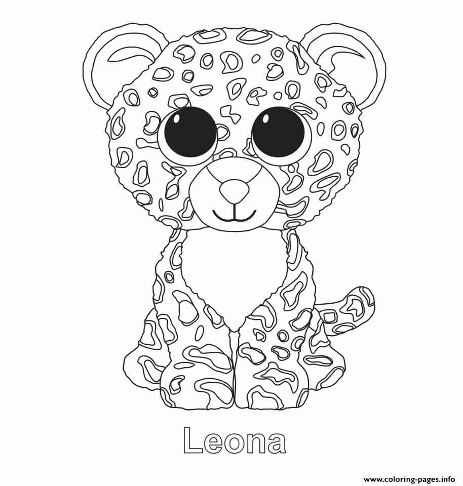 914x960 Awesome Free Printable Beanie Boo Coloring Pages Beanie Boo Inside