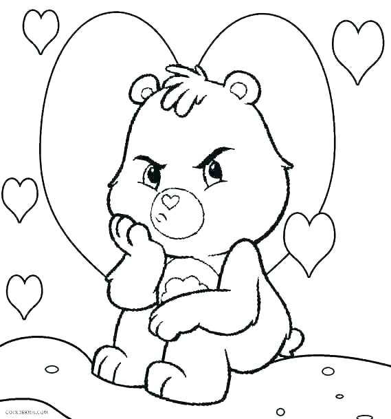 569x609 Black Bear Coloring Page Bear Face Coloring Page Care Bear Black