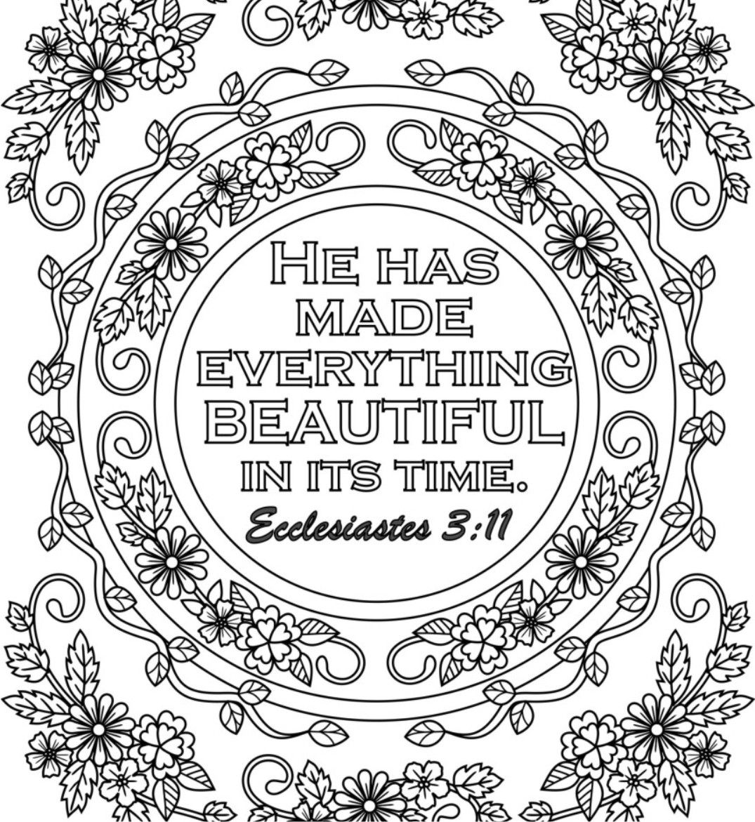 Printable Bible Verse Coloring Pages at GetDrawings | Free download