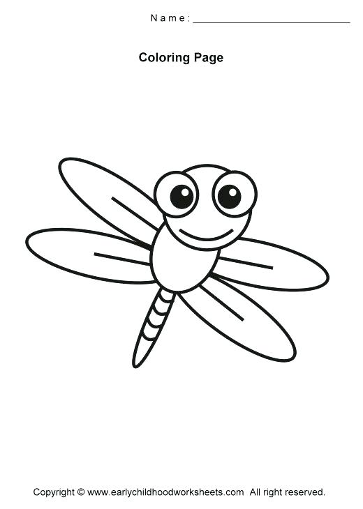 520x730 Unique Insect Coloring Pages For Free Printable Insect Coloring