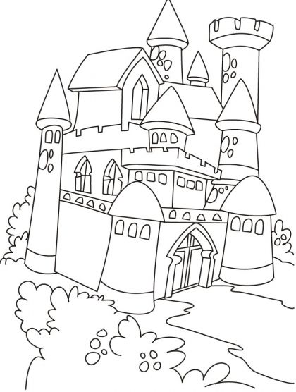 420x556 New Castle Coloring Pages Download Free New Castle Coloring