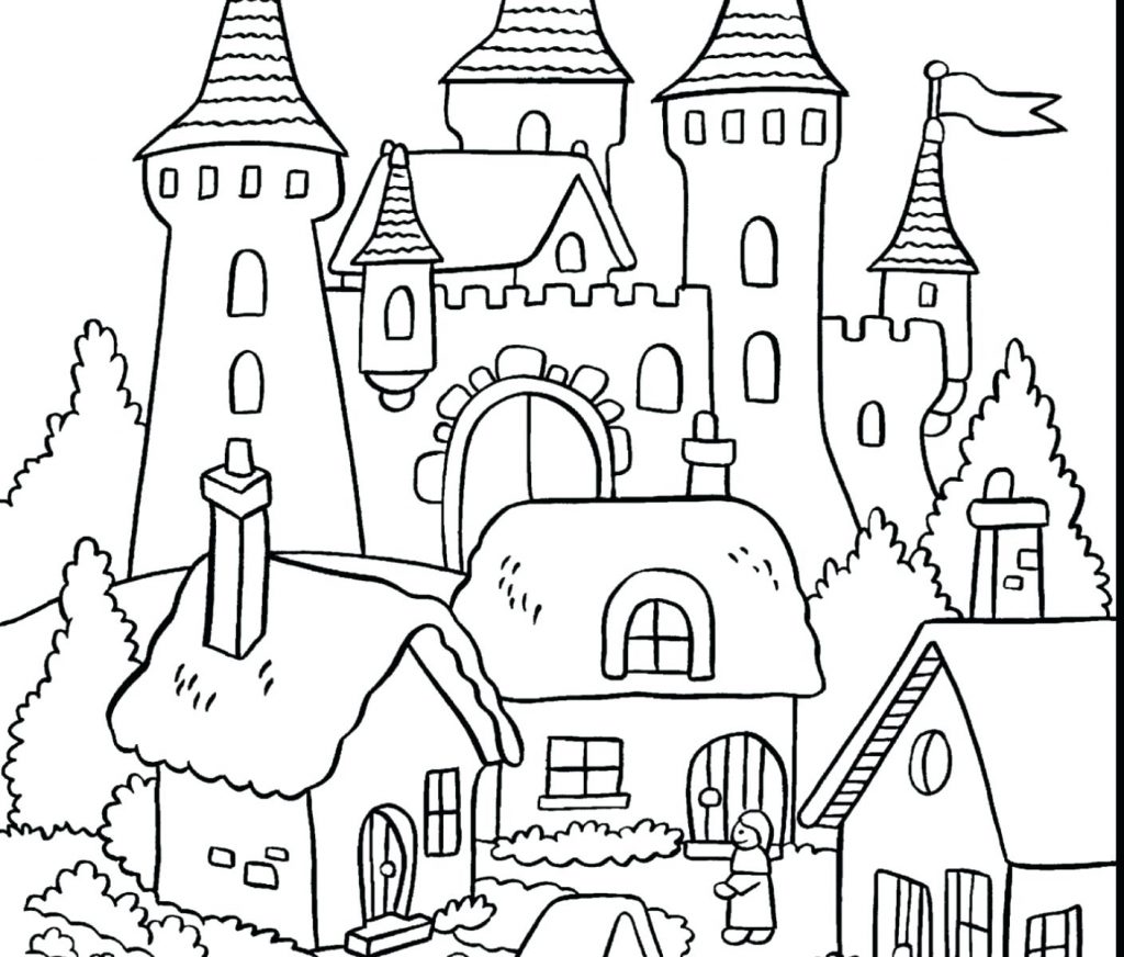 1024x872 Coloring Pages Castle Coloring Page Vector Of Knight