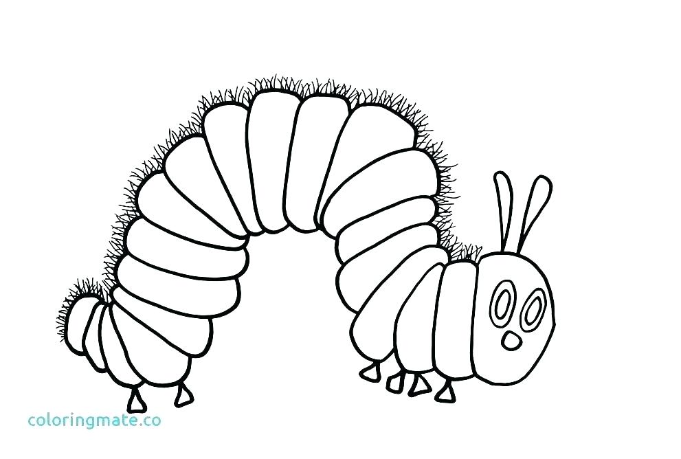 991x668 Coloring Caterpillar Very Y Caterpillar Coloring Pages The Awesome
