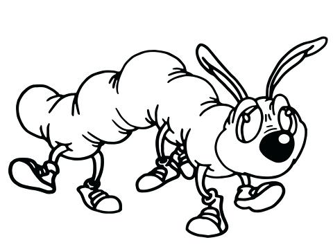 480x360 Caterpillar Coloring Page Click To See Printable Version Of Funny