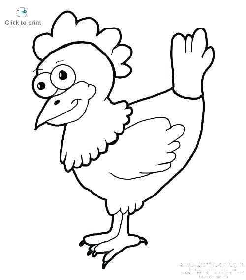 500x570 Baby Chick Coloring Pages Baby Chick Coloring Pages Free Page