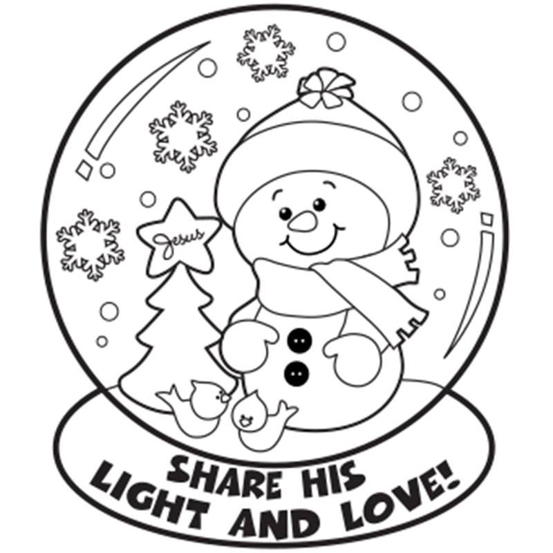 800x800 Free Printable Christmas Coloring Sheets For Kindergarten