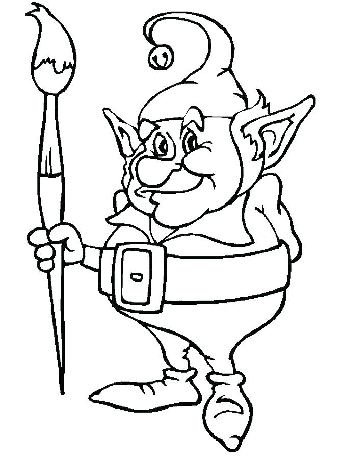 675x900 Cute Christmas Elf Coloring Pages Elves In Activities Printable
