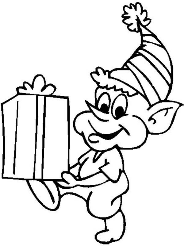 600x802 Smartness Inspiration Christmas Elf Coloring Pages Printable Santa