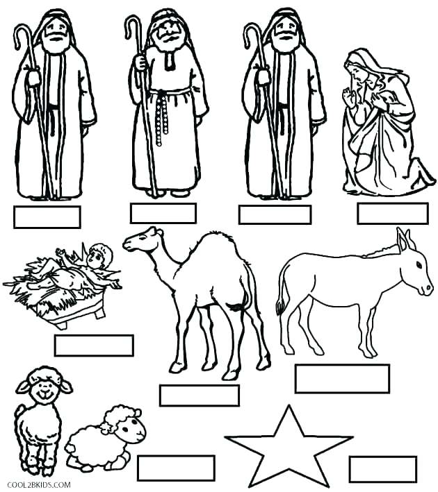 630x709 Free Printable Nativity Coloring Pages Nativity Coloring Elegant