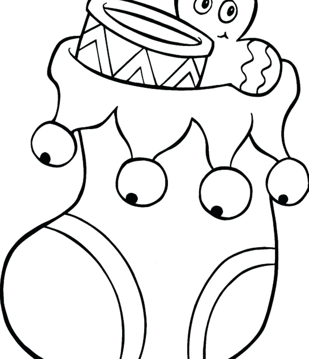 1032x1200 Printable Christmas Stocking Coloring Pages Best Coloring Pages