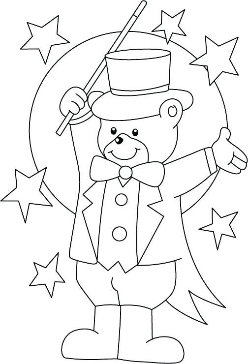 504x740 Clown Coloring Pages Printable Printable Clown Coloring Pages