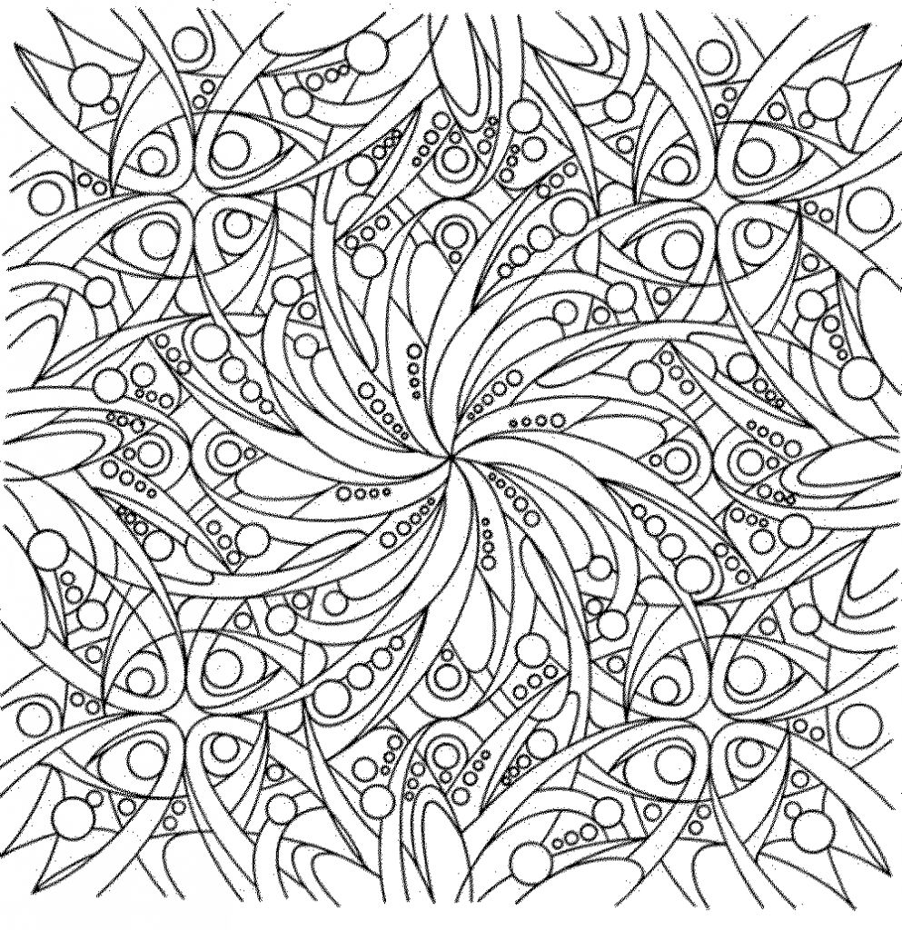 993x1024 Free Printable Flower Coloring Pages For Adults Of Flowers