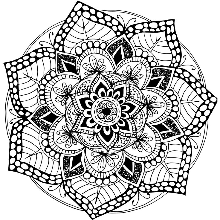 736x736 Best Printable Mandalas To Color