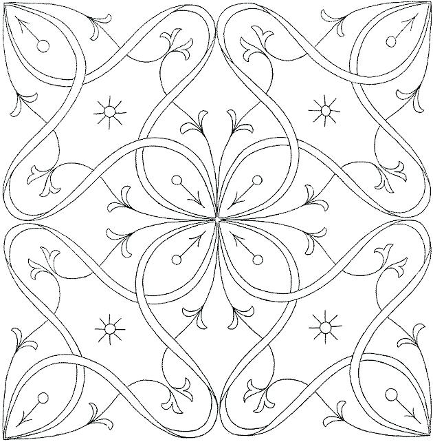630x642 Printable Flower Coloring Pages For Adults Free Printable Coloring