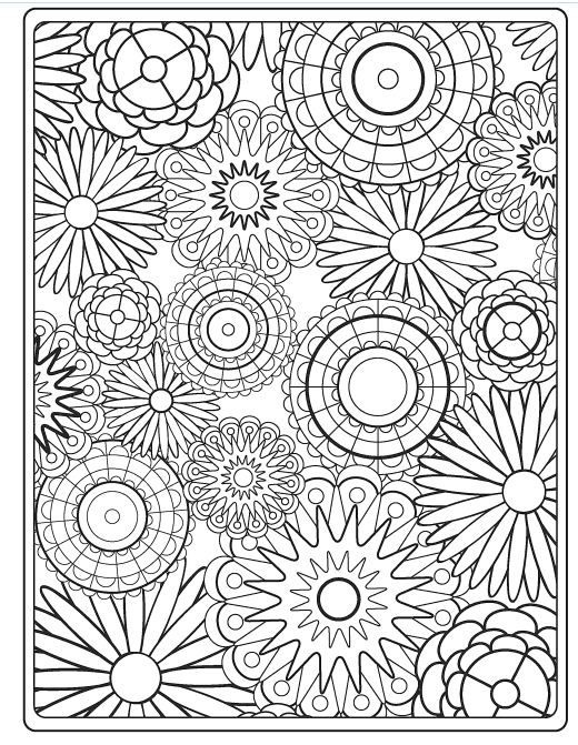 520x671 Printable Coloring Pages For Adults Patterns World Of Printable