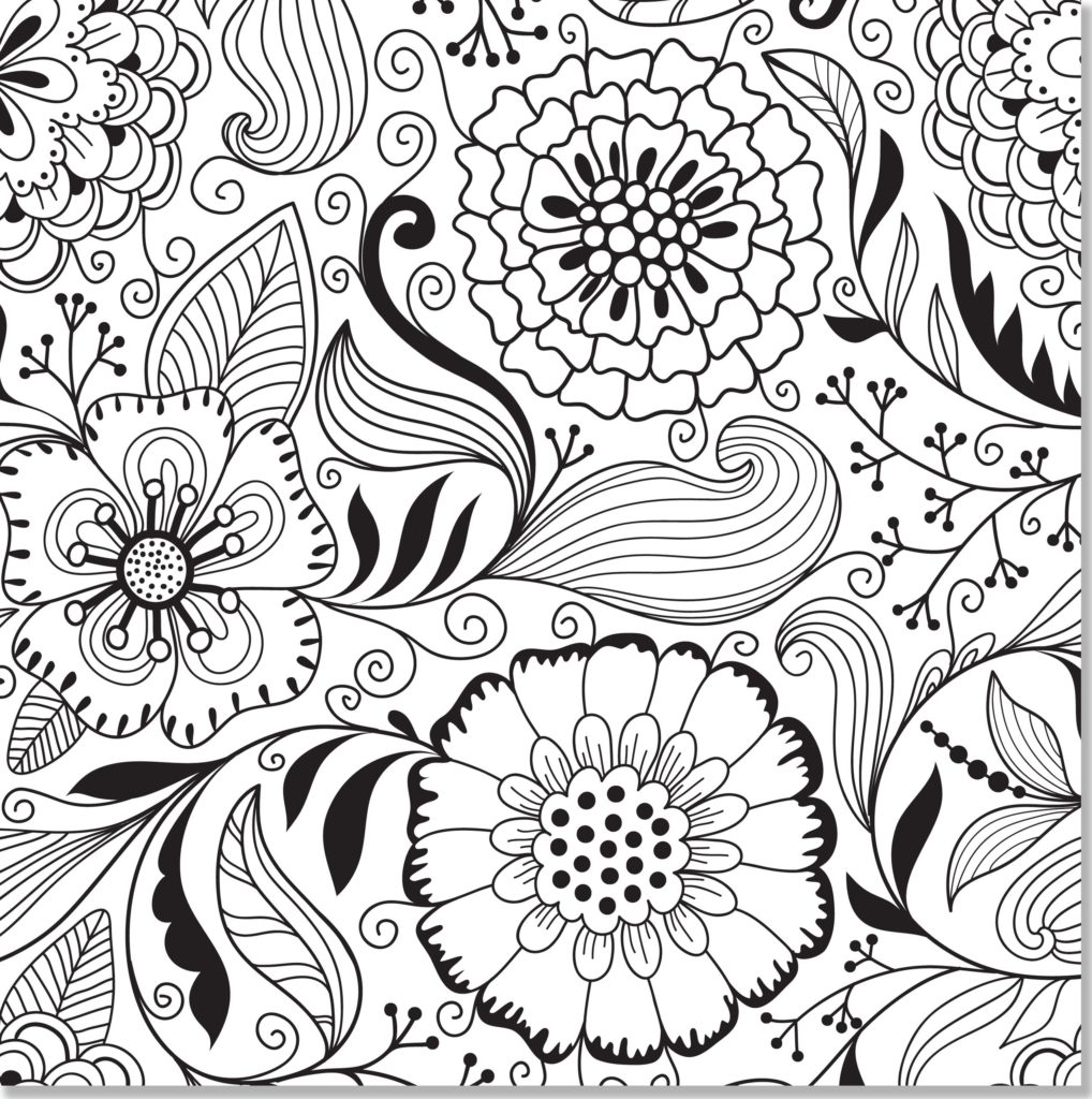 1018x1024 Big High Resolution Adult Coloring Pages Best