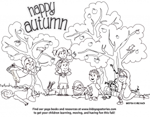 300x234 Coloring Pages For Kids Kids Yoga Stories