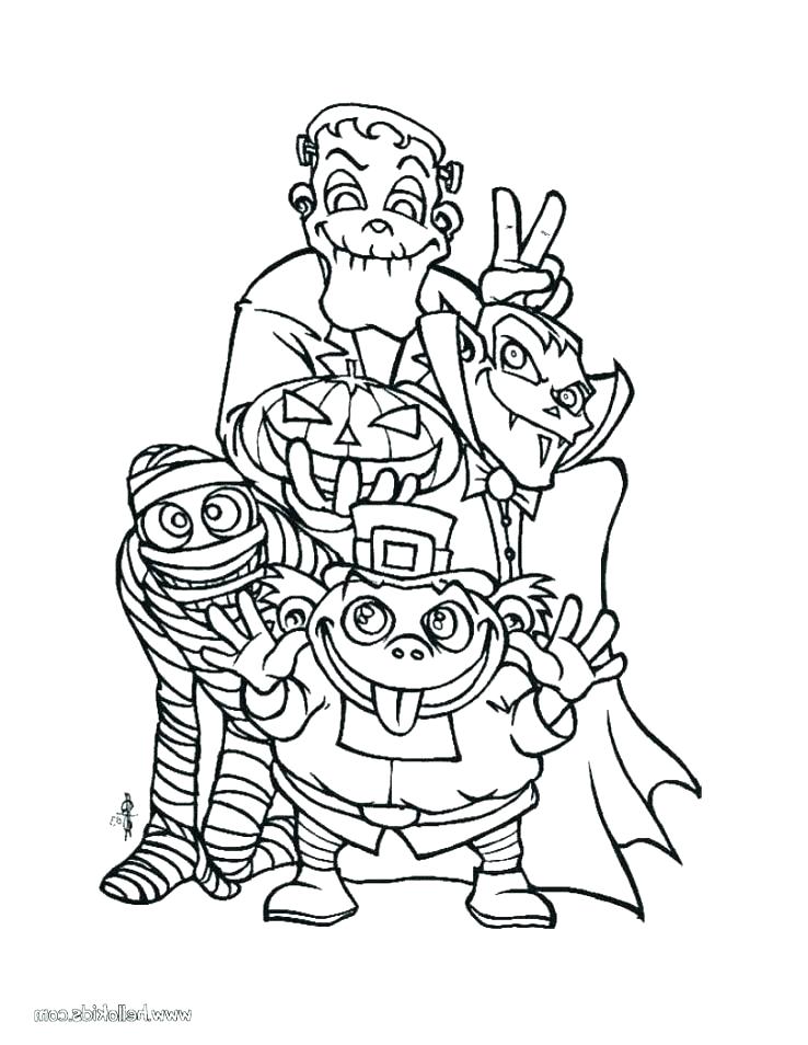 738x954 Halloween Coloring Pages Printables Toddler Coloring Pages Free