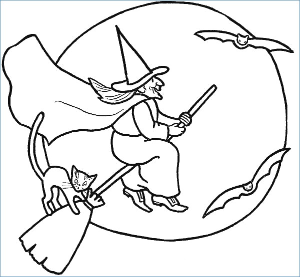 600x555 Halloween Printable Coloring Pages Haunted House