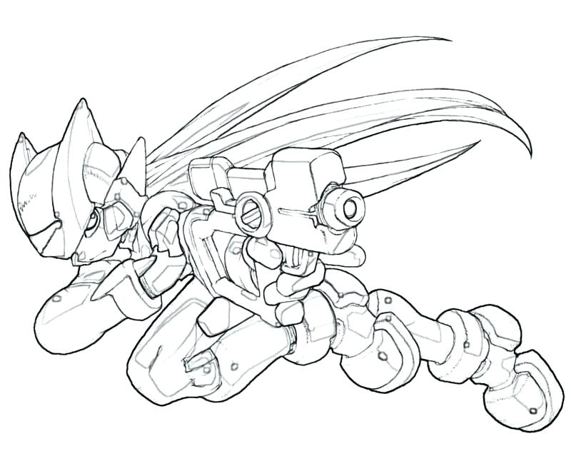 800x667 Mega Man Coloring Pages Mega Man Coloring Pages Zero Colouring