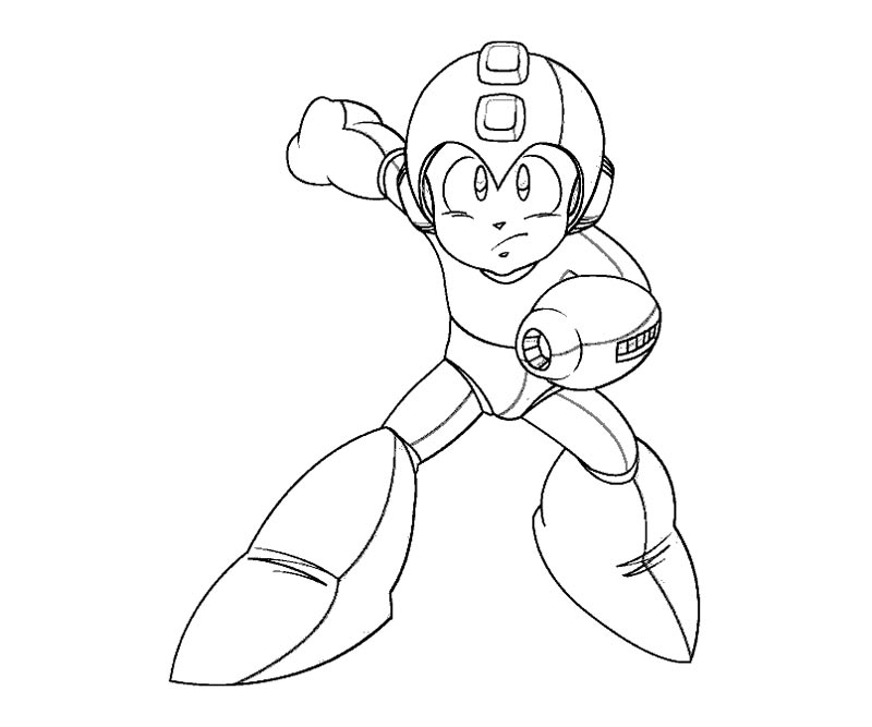 800x667 Megaman Coloring Pages Mega Man Coloring Page Coloring Home