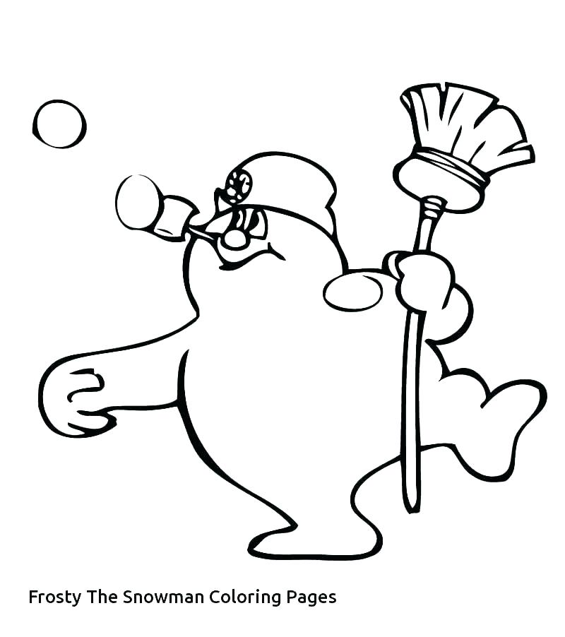 800x902 Frosty The Snowman Printable Coloring Pages Coloring Page Snowman