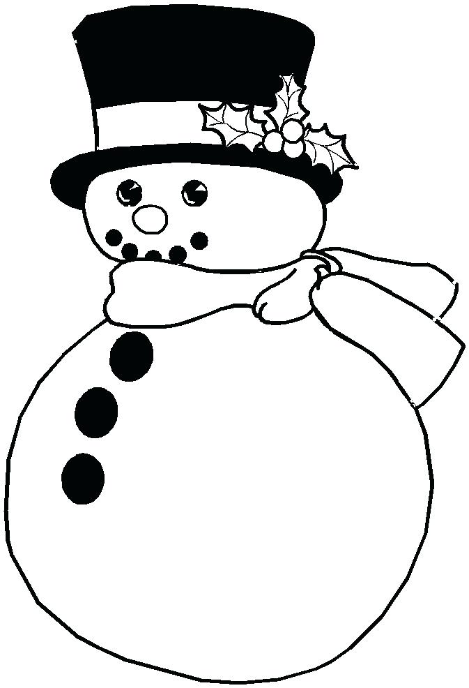 673x986 Christmas Snowman Coloring Pages Free And Printable Coloring Page