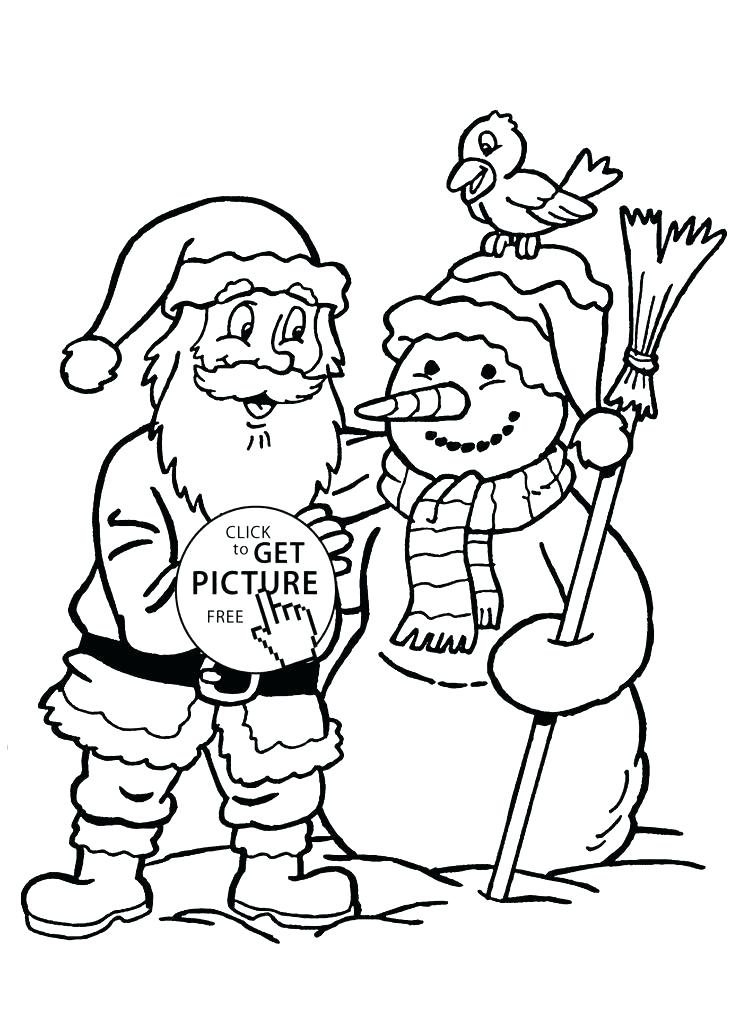 736x1031 Coloring Page Snowman Snowman Coloring Pages For Kids Coloring