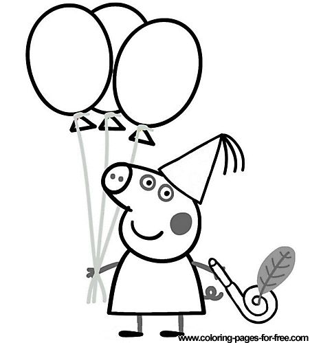 451x499 Best Peppa Pig Coloring Pages Images On Birthdays