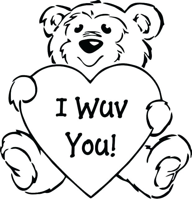 618x646 Valentine Coloring Pages Free Printable Coloring Valentines Cards