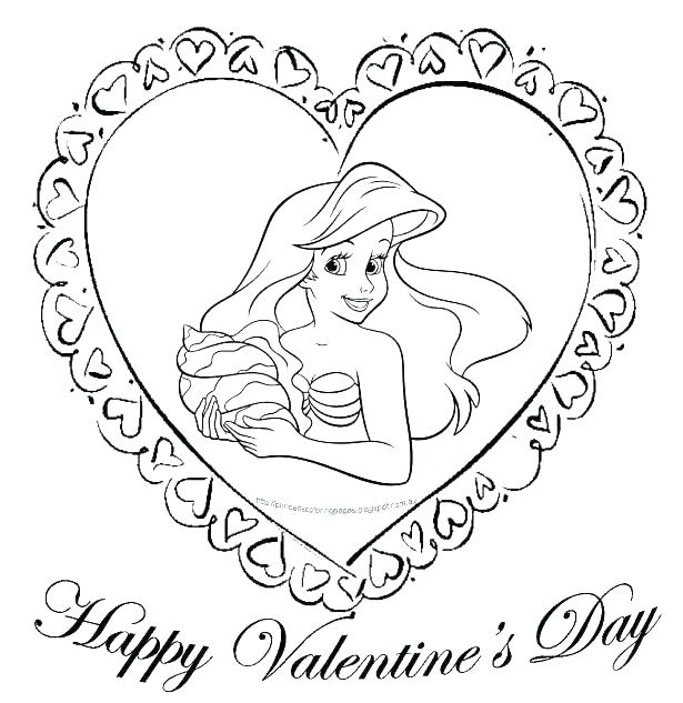 615x633 Valentines Day Coloring Cards