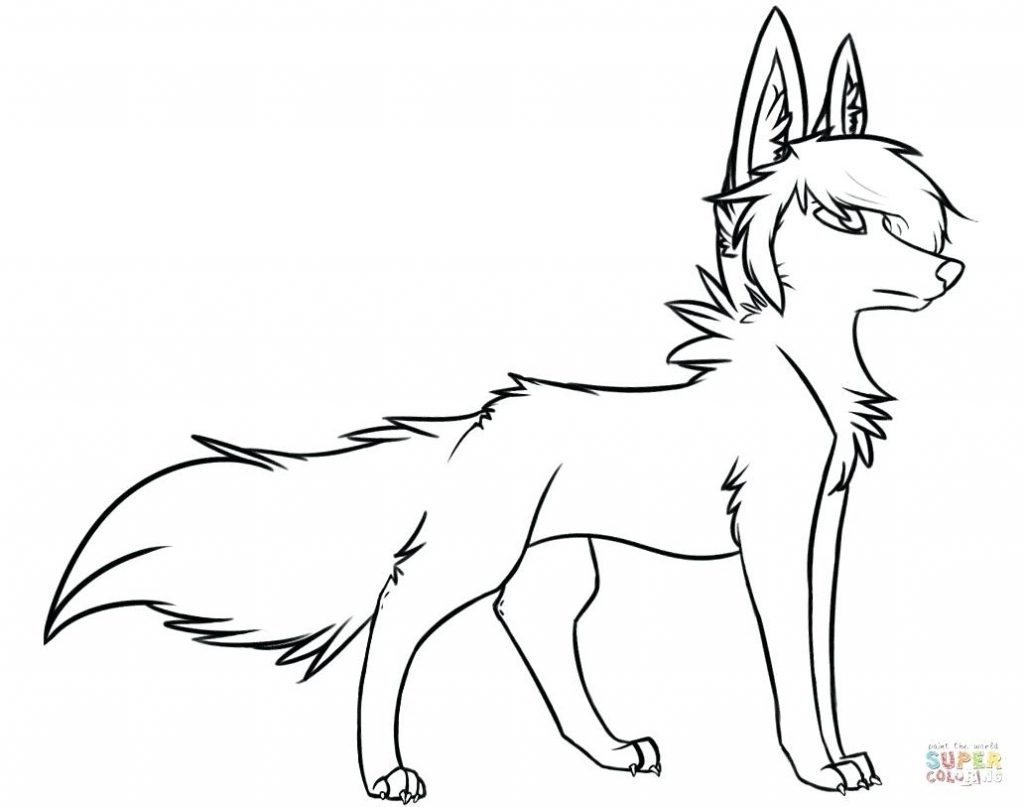 1024x807 Coloring Pages Free Printable Color Pages Wolf Coloring To Print