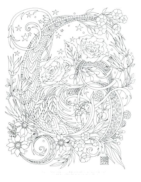 464x600 Complex Coloring Pages For Adults Coloring Pages Complex Printable