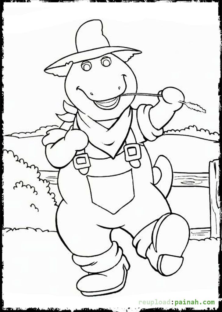 Printable Cowboy Coloring Pages