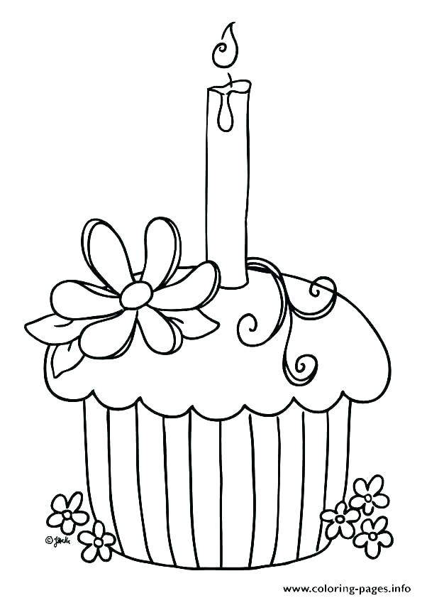 595x842 Cupcake Color Page Free Printable Cupcake Coloring Pages Printable