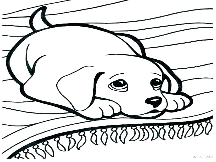 863x647 Puppy Coloring Pages Printable Free Able Gether Free Printable
