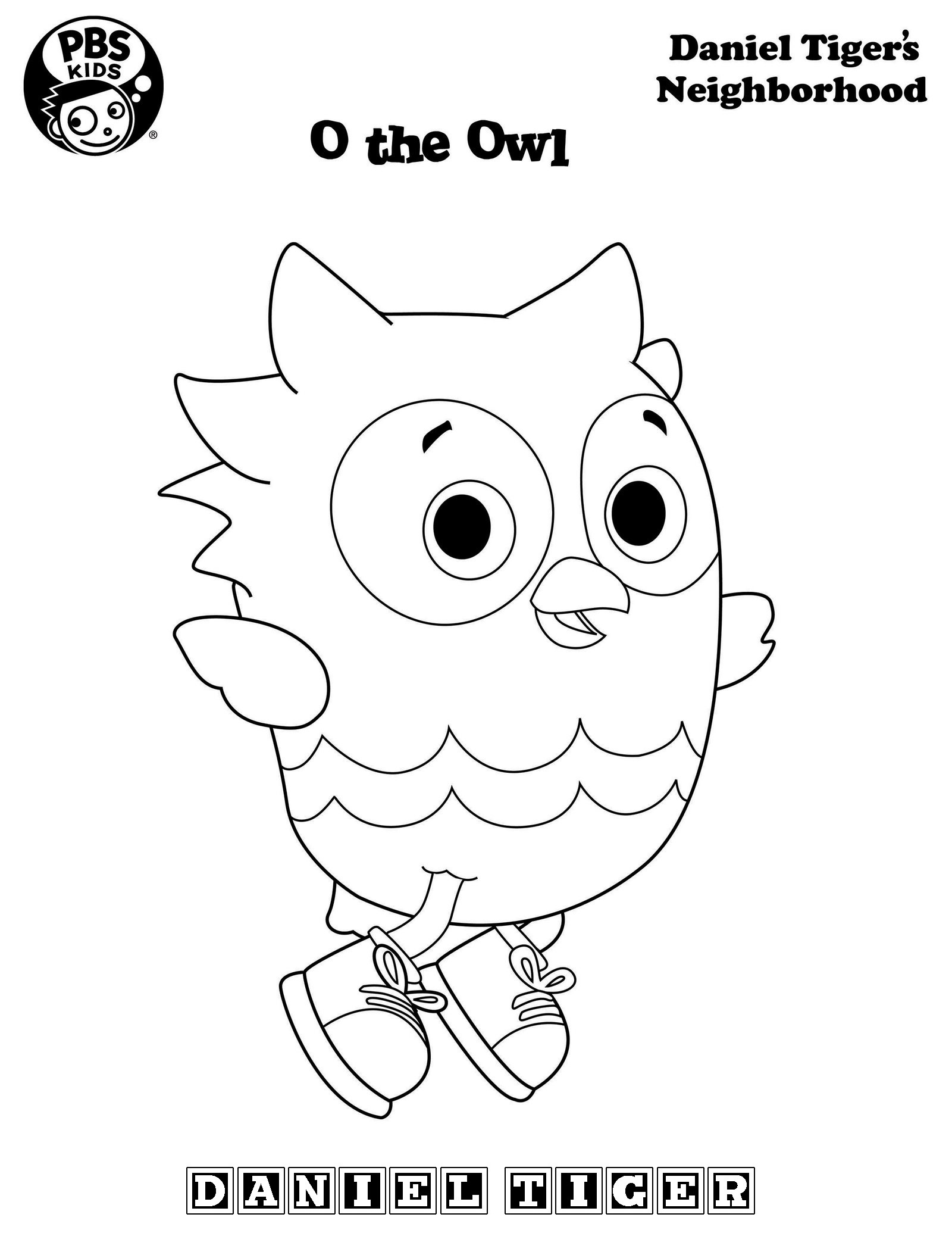 1600x2071 Printable Daniel Tiger Coloring Page Pages For Alluring