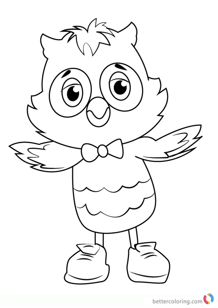700x987 X The Owl From Daniel Tiger Coloring Pages