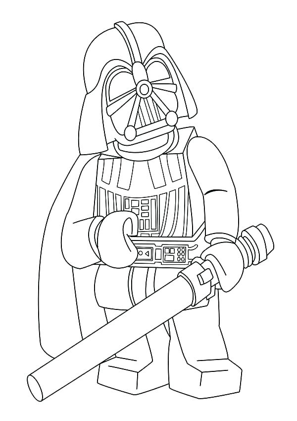 Printable Darth Vader Coloring Pages at GetDrawings | Free download