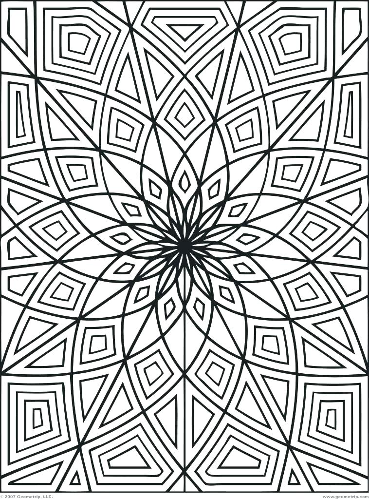 758x1024 Abstract Coloring Pages Printable Coloring Pages Of Designs