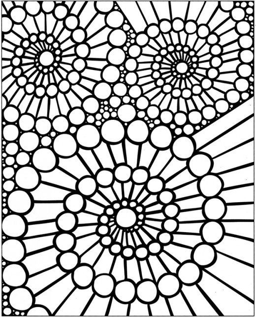 520x643 Printable Pattern Coloring Pages