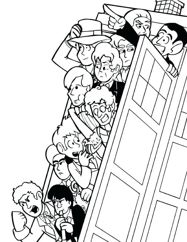 612x792 Doctor Who Coloring Pages Will Love Doctor Who Coloring Pages