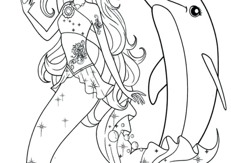 768x544 Printable Dolphin Coloring Pages Dolphin Picture To Color For Kids