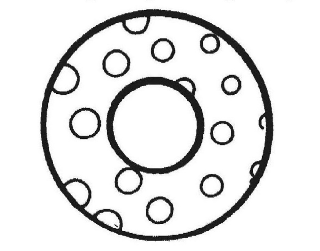 1048x823 Fresh Donuts Coloring Pages For Your Line Drawings With New